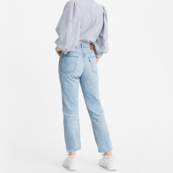 Levi's Denim - Levi’s 501 Original Cropped Women’s Light Wash Denim Jeans